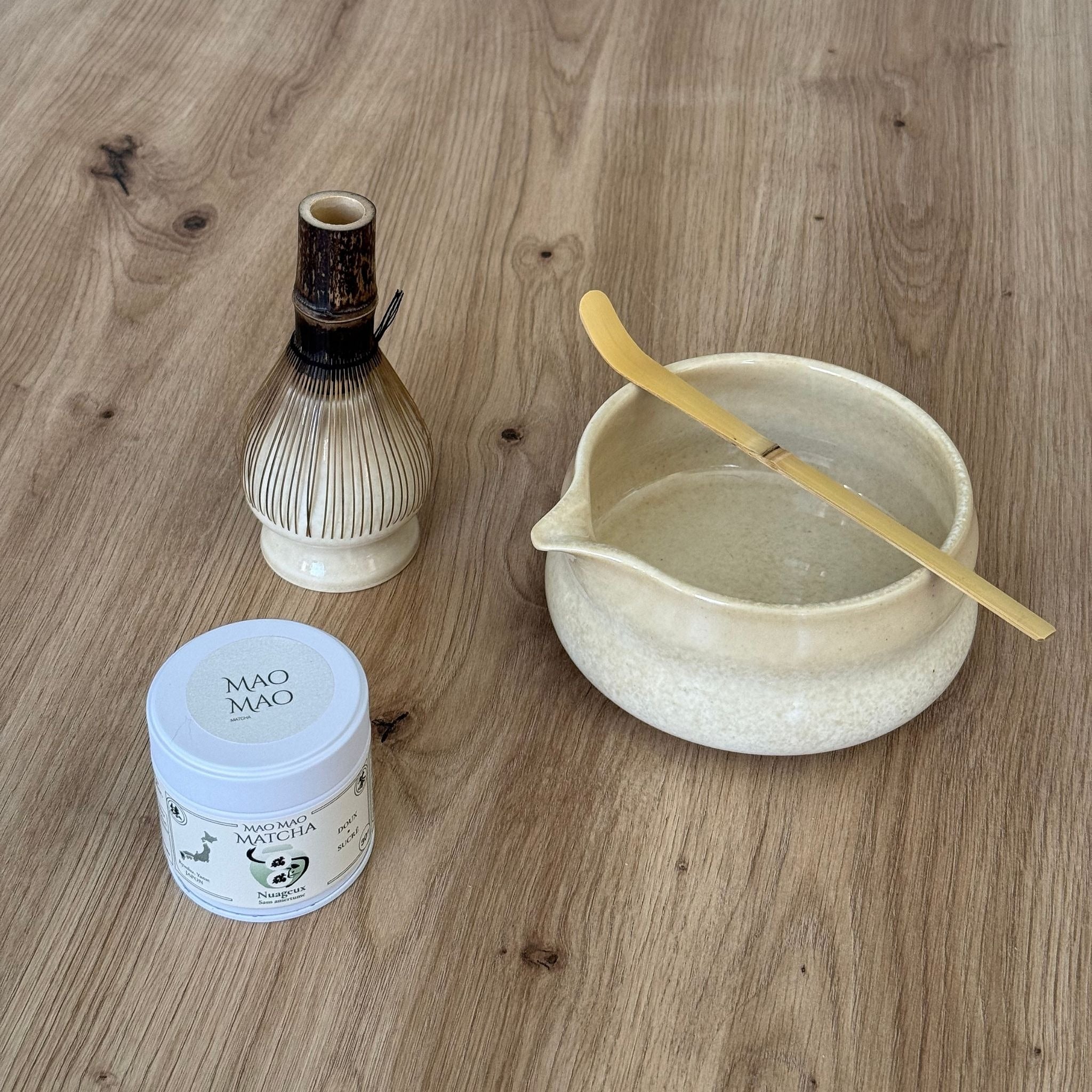 Kit Matcha Débutant – Coffret Découverte Matcha Japonais Bio