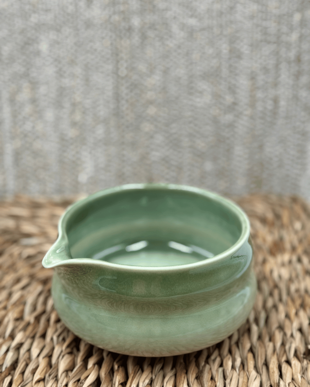 Chawan en céramique vert