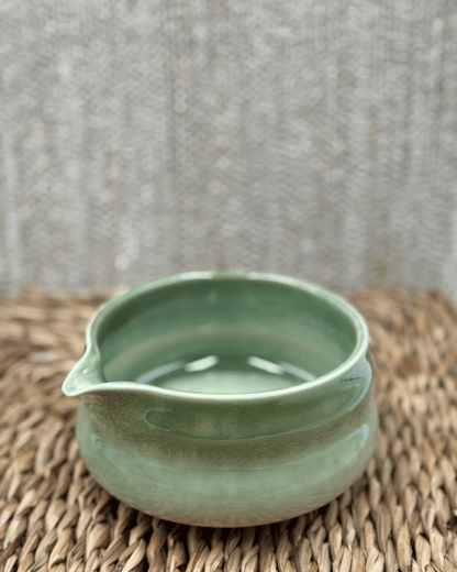 Chawan en céramique vert